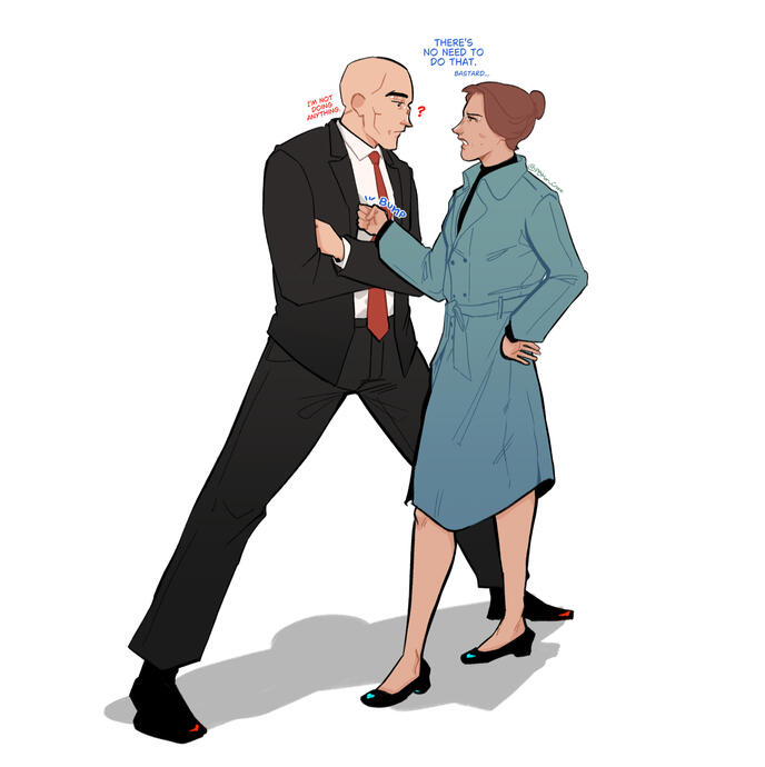 Diana &amp; 47 Doodle